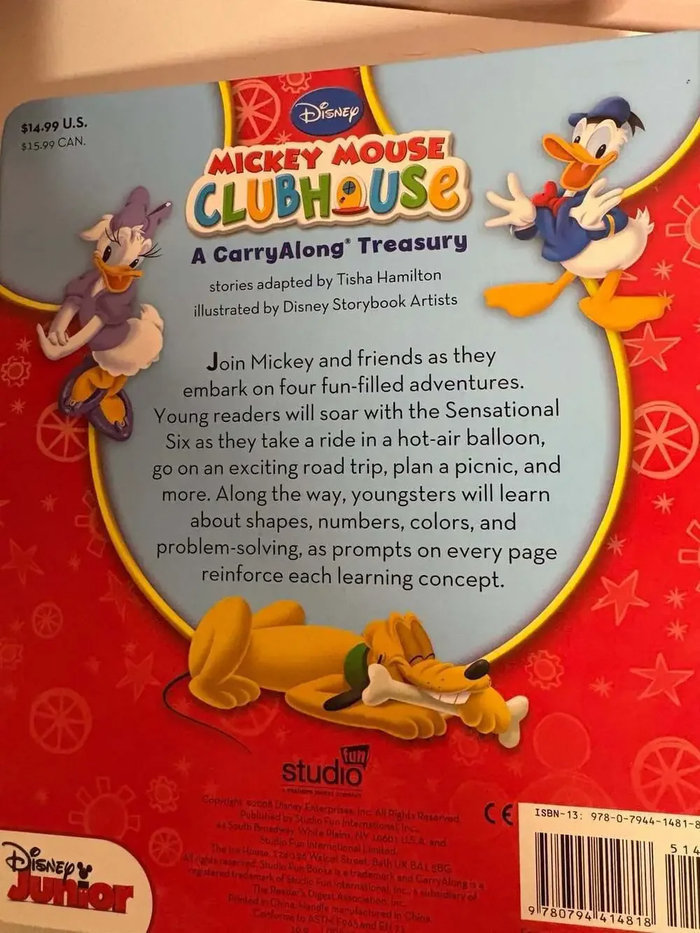 Disney Mickey Mouse Clubhouse: A CarryAlong Treasury Board Book